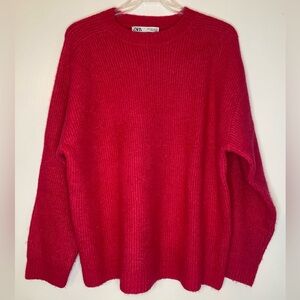 Zara Pink Knit Sweater